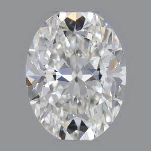 Oval diamond — real photo