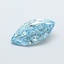 1.02 Ct. Fancy Vivid  Blue Marquise Lab Grown Diamond