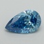 1.53 Ct. Fancy Vivid Blue Pear Lab Grown Diamond