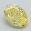 1.93 Ct. Fancy Intense Yellow Oval Lab Grown Diamond