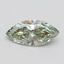 0.53 Ct. Fancy Intense Green Marquise Lab Grown Diamond