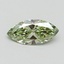 1.00 Ct. Fancy Intense Green Marquise Lab Grown Diamond