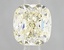 1.02 Ct. Fancy Light Yellow Cushion Lab Grown Diamond