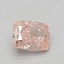 0.80 Ct. Fancy Intense Pink Cushion Lab Grown Diamond