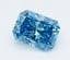 2.04 Ct. Fancy Vivid  Blue Radiant Lab Grown Diamond