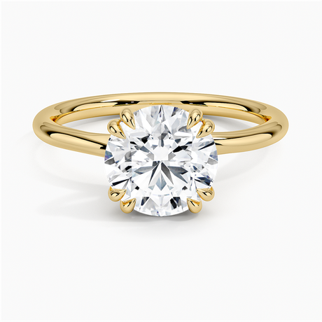 Eight-Prong Solitaire Ring