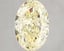 3.02 Ct. Fancy Intense Yellow Oval Lab Grown Diamond