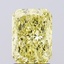 1.56 Ct. Fancy Intense  Yellow Radiant Lab Grown Diamond