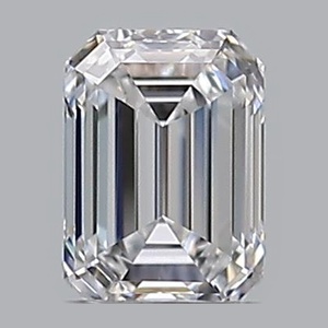 Emerald diamond — real photo