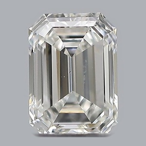 Emerald diamond — real photo