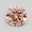 1.70 Ct. Fancy Intense Pink Round Lab Grown Diamond