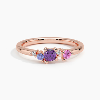 Lilac Ring in 14K Rose Gold