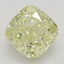 1.01 Ct. Fancy Light Yellow Cushion Diamond
