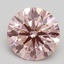 2.18 Ct. Fancy Intense Pink Round Lab Grown Diamond