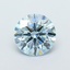 1.66 Ct. Fancy Intense  Blue Round Lab Grown Diamond