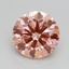 2.10 Ct. Fancy Intense Pink Round Lab Grown Diamond