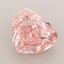 3.02 Ct. Fancy Vivid Pink Heart Lab Grown Diamond