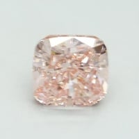 0.76 Ct. Light Pink Cushion Diamond