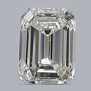 Emerald diamond — real photo