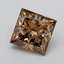 3.99 Ct. Fancy  Brown Princess Lab Grown Diamond