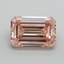 11.27 Ct. Fancy Vivid Pink Emerald Lab Grown Diamond