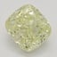 1.40 Ct. Fancy Light Yellow Cushion Diamond