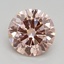 2.50 Ct. Fancy Intense Pink Round Lab Grown Diamond