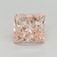 1.67 Ct. Fancy Intense Pink Princess Lab Grown Diamond