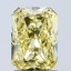 2.05 Ct. Fancy Vivid Yellow Radiant Lab Grown Diamond