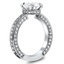 Pave Diamond Ring with Accents, smallside view