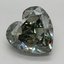 4.38 Ct. Fancy Intense Green Heart Lab Grown Diamond