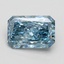 1.96 Ct. Fancy Vivid Blue Radiant Lab Grown Diamond