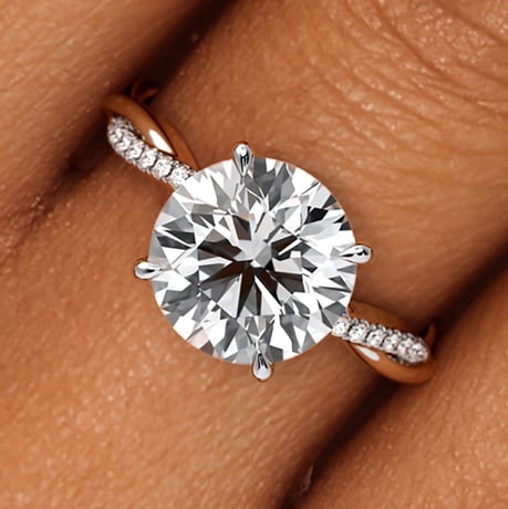 Twisted Engagement Ring