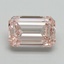 8.08 Ct. Fancy Intense Pink Emerald Lab Grown Diamond