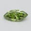 1.00 Ct. Fancy Vivid Green Marquise Lab Grown Diamond