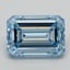 5.01 Ct. Fancy Vivid Blue Emerald Lab Grown Diamond