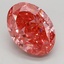 3.06 Ct. Fancy Vivid Pink Oval Lab Grown Diamond