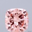 2.56 Ct. Fancy Vivid Pink Cushion Lab Grown Diamond