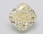 3.53 Ct. Fancy Intense Yellow Cushion Lab Grown Diamond