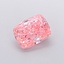 2.26 Ct. Fancy Vivid  Pink Cushion Lab Grown Diamond