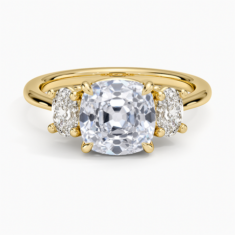 Oval-Cut Three Stone Diamond Ring
