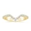 18K Yellow Gold Luxe Lunette Diamond Ring (1/3 ct. tw.), smalltop view