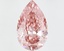 18.11 Ct. Fancy Vivid Pink Pear Lab Grown Diamond