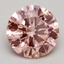 2.54 Ct. Fancy Intense Pink Round Lab Grown Diamond