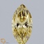 0.88 Ct. Fancy Intense Yellow Marquise Lab Grown Diamond