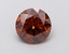 0.62 Ct. Fancy Deep Orange Round Lab Grown Diamond