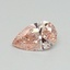 0.32 Ct. Fancy Intense Pink Pear Lab Grown Diamond