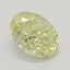 1.05 Ct. Fancy Yellow Oval Diamond