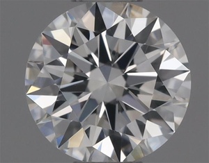 Round diamond — real photo