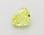 1.00 Ct. Fancy Intense  Yellow Heart Lab Grown Diamond